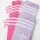 adidas 3S CREW S 6er Pack Weiß/Pink Fusion/Powder Plum Melange 22-24