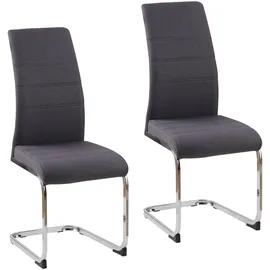 Hti-Living SallyC 2 St. Polyester grau