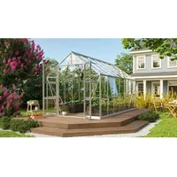 Vitavia Gewächshaus Olymp 11500 Alu 11,5 m2 inkl. Fundament