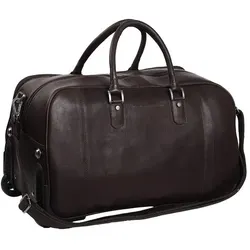 The Chesterfield Brand Wax Pull Up 2 Rollen Reisetasche Leder 60 cm braun