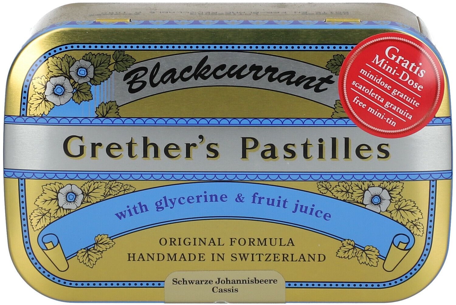 Grethers Pastilles Blackcurrant 440 g pastille(s)