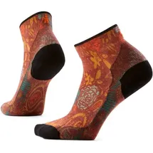 Smartwool - Women's Bike Zero Cushion Paisley Ankle - Radsocken Gr 42-45 bunt