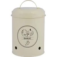 Esschert Design Vorratsdose Knoblauch - Weiß