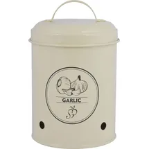 Esschert Design Vorratsdose Knoblauch - Weiß