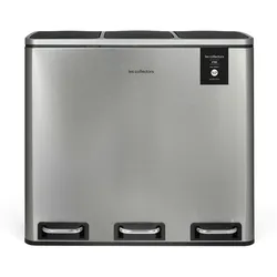 Les Collectors N°982 Tret-Abfalltrenner, Fassungsvermögen 54 L, Küche, Herausnehmbare Behälter, Recycling, Selektive Sortierung