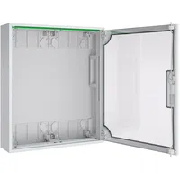 ABN Feldverteiler AP T:160mm Leer 2x4-Reihig mit Sichttüre