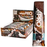 ProFuel veePRO Double Chocolate Brownie Riegel 12 x 74 g