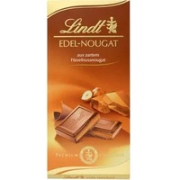 Lindt Tafelschokolade Edel-Nougat, 100g