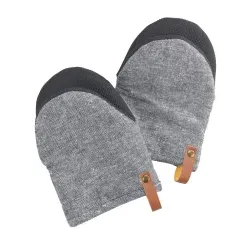 WENKO Topfhandschuhe Ada Mini Grau, Handflächen aus Neopren 53004100 , 1 Stück