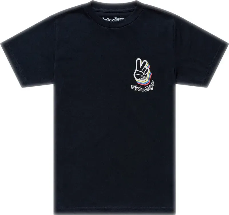 Troy Lee Designs Deuces Jugend T Shirt Schwarz - YM