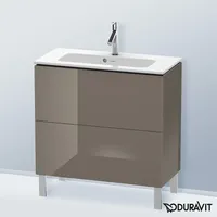 Duravit L-Cube Waschtischunterschrank, 2 Auszüge, LC667408989,