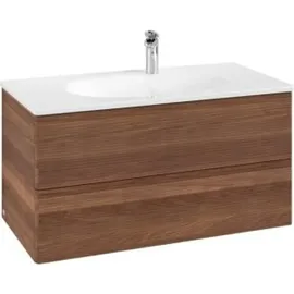 Villeroy & Boch Waschtischunterschrank 98,8 x 50,4 x 49,6 cm Warm Walnut