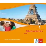 Ernst Klett Verlag Découvertes. Junior für Klassen 5 und 6: Zweifach-Audio-CD für Lernende und Lehrende 1./2. Lernjahr (Découvertes. Junior (ab Klasse 5))