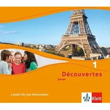 Ernst Klett Verlag Découvertes. Junior für Klassen 5 und 6: Zweifach-Audio-CD für Lernende und Lehrende 1./2. Lernjahr (Découvertes. Junior (ab Klasse 5))