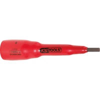 KS Tools 3/8" Isolierte Bit-Stecknuss Innensechskant, 6mm, 82mm lang