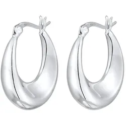 Elli Creolen Elegant Klassik 925 Silber Damen 