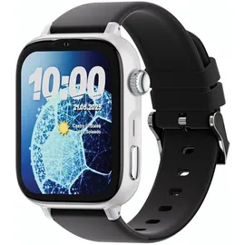 SaveFamily SaveWatch Plus 2 GPS+Cellular 49,8 mm Weiß Silikonarmband Black is Black