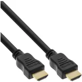 InLine High Speed mit Ethernet HDMI 1.4 Kabel schwarz/gold, 3m (17503P)