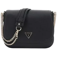 GUESS Handtasche Fedora Flap Umhängetaschen Schwarz Damen