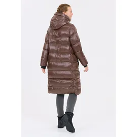 Whistler Outdoorjacke "Lakewood", Damen, Gr. 40, bunt (flieder, braun), 100% Polyamid, unifarben, normal, hoch geschlossener Ausschnitt, Jacken Outdoorjacke, in warmer und wasserbeständiger Qualität
