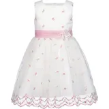 happy girls - Taufkleid LILLY in weiß/rosa, Gr.116