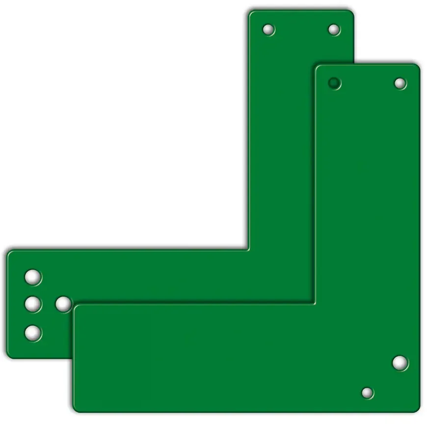 GfS Montageplatte 991 470, grün