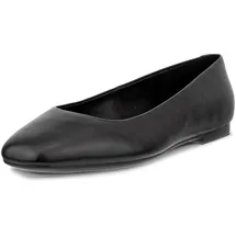 ECCO Damen Margot Plain Toe Ballerina Ballerinas, Schwarz, 41 EU