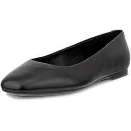 ECCO Damen Margot Plain Toe Ballerina Ballerinas, Schwarz, 41 EU