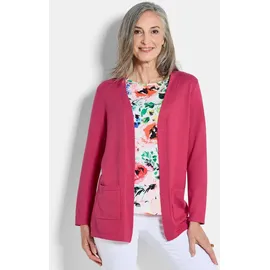 GOLDNER Elegante Strickjacke mit Kaschmir Rosa 48