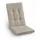 GO-DE Gartenstuhlauflage 50 x 120 cm beige 1 St.