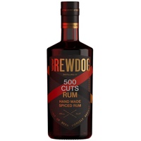 BrewDog Distilling Dog | Five Hundred Cuts | Spiced Rum | 700 ml | auf Basis von weißem | zweifach destiliiert | aromatisch