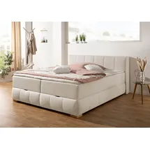 Home Affaire Boxbett HOME AFFAIRE "Chelles", beige (beige, natur), B:167cm L:225cm, Komplettbetten, inkl. Topper und Bettkasten