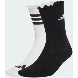 adidas Glow Socken 2er-Pack schwarz|grau|weiß 37,5/38,5