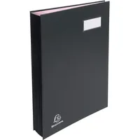 Exacompta Unterschriftenmappe A4 Schwarz 1 St.