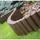 Prosperplast Palisade Beetumrandung 2,7 m braun