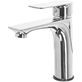 BELIANI Wasserhahn Silber aus Messing Chrom Badezimmer/ Armaturen/ Badarmaturen Klassischer Wasserhahn Modernes Design