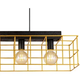 GLOBO MERRIL 4-flg. 20 cm gold, schwarz