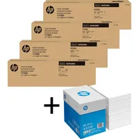 HP Bundle mit HP Original CLT-506L Toner 4er Multipack