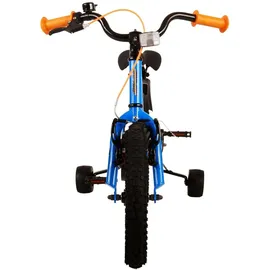 tpfsports Rocky Kinderfahrrad - Jungen - 14 Zoll - Rücktritt + Handbremse - Blau