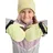 Roxy Jetty Girl Solid Snowboardhandschuhe Gelb L