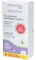 Alphanova KIT ANTI-POUX TRAITEMENT COMPLET ZEROPOU | ALPHANOVA KIDS Emballage(S) Combi 300 ml