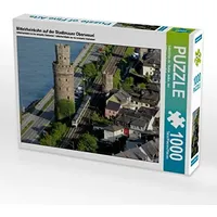 Calvendo Mittelrheinbahn auf der Stadtmauer Oberwesel 1000 Teile Puzzle