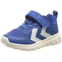 hummel Unisex Baby ACTUS RECYCLEDC Infant Sneaker, Lapis Blue/Saffron UNSPONSORED, 19 EU