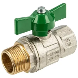 ITAP SpA ITAP -IT379B034- Trinkwasser-Kugelhahn GREEN Typ 379 - IG x ag 3/4 Zoll (dn 20)