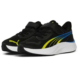 Puma Pounce Lite Kinder Black/Lime Smash/Royal Sapphire 33
