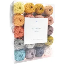 Rico Design Wolle Set 20er Limited Baumwolle 57,5 m