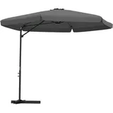 vidaXL Sonnenschirm mit Stahlmast 300 x 250 cm anthrazit
