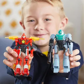 Hasbro Transformers EarthSpark Cyber-Combiner Terran Twitch und Robby Malto