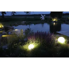 ChiliTec Garten Kugelleuchte Erdspieß "CT-GL20cm"