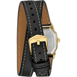 Fossil »HARLOW« Armbanduhr, Damenuhr, analog, Lederarmband zum Wickeln